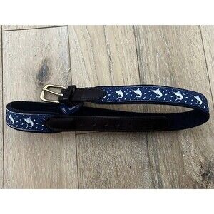 Vineyard Vines Belt Sharks Size 30 Preppy Classic